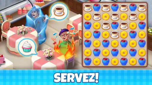 Manor Cafe: Jeux de Match 3 screenshot 4