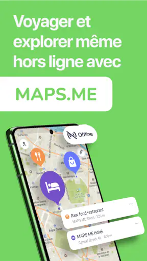 MAPS.ME: Offline maps GPS Nav screenshot 1