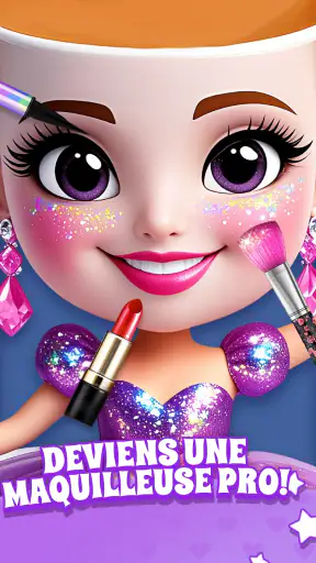 Maquillage de mode: DressUp screenshot 3