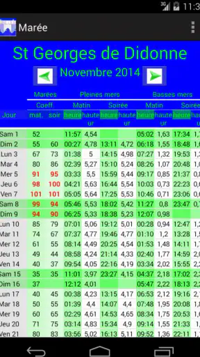 Maree screenshot 3