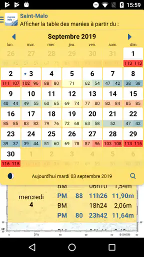 marée.info Essentiel screenshot 7