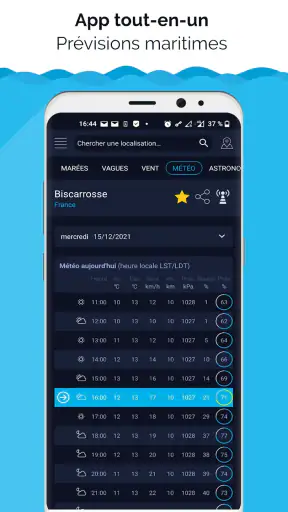 Marées & météo marine screenshot 5