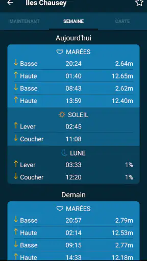 Marées proches de moi screenshot 3