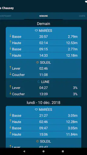 Marées proches de moi screenshot 7