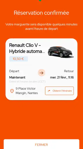 marguerite Autopartage Nantes screenshot 4