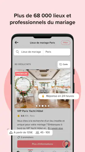 Mariages.net screenshot 3