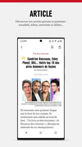 Marianne - Actualités & Débats screenshot 2