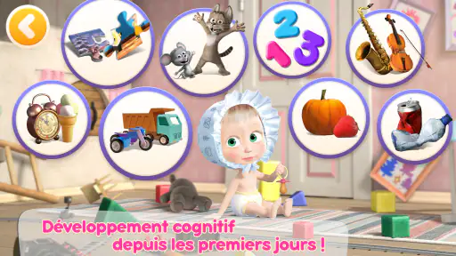 Masha et Michka Jeux de Bébé ! screenshot 2
