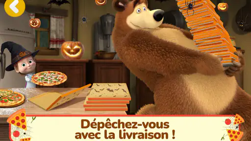 Masha et Michka: La Pizzeria ! screenshot 10