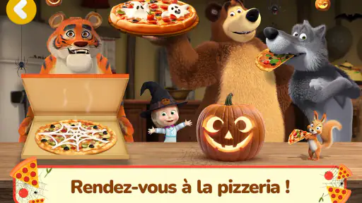 Masha et Michka: La Pizzeria ! screenshot 12