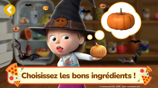 Masha et Michka: La Pizzeria ! screenshot 2