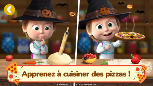 Masha et Michka: La Pizzeria ! screenshot 3