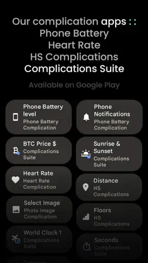 Material 4: Watch face screenshot 6