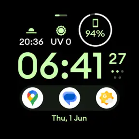 Material 4: Watch face screenshot 9
