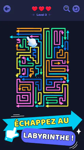 Maze Master: Défi Couleur screenshot 1