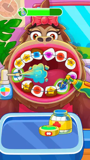 Médecin d'enfants : dentiste screenshot 10