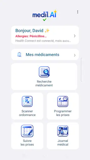 Medil AI : Guide Médicaments screenshot 9
