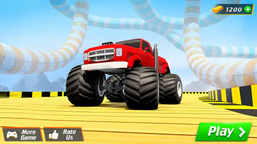 Mega Ramp Monster Truck Stunts screenshot 5