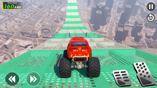 Mega Ramp Monster Truck Stunts screenshot 6