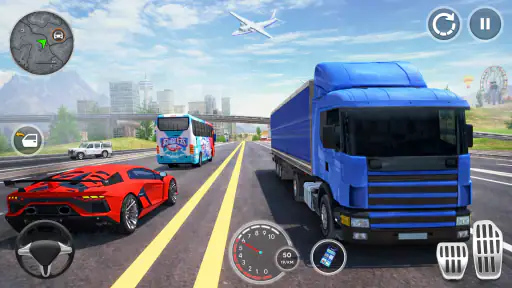 Mega Truck Simulator Games 3D screenshot 2