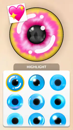 Mélange Couleur Yeux screenshot 9