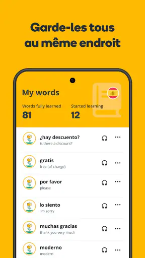 Memrise : langues pour la vie screenshot 5