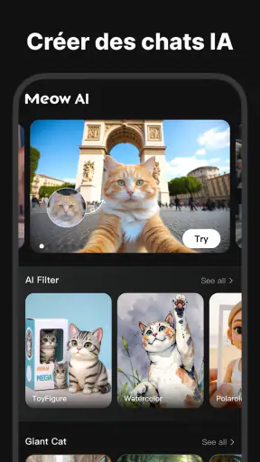 Meow AI : générateur d'art screenshot 1