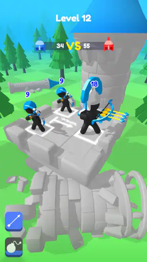 Merge Archers : Jeu de Tir screenshot 5