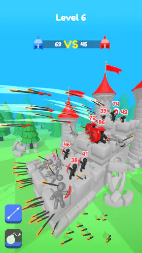 Merge Archers : Jeu de Tir screenshot 8
