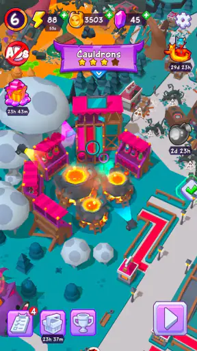 Merge Helltown: jeu de fusion screenshot 10