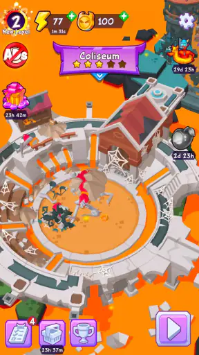 Merge Helltown: jeu de fusion screenshot 5