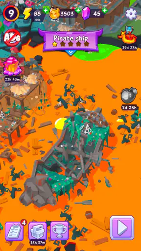 Merge Helltown: jeu de fusion screenshot 6