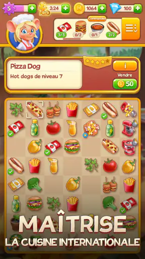 Merge Inn - Jeu de fusion/café screenshot 4