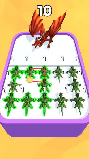 Merge Master - Jeux Dinosaure screenshot 9