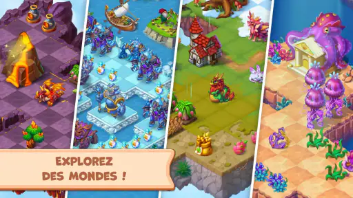 Mergest Kingdom: jeu de fusion screenshot 2
