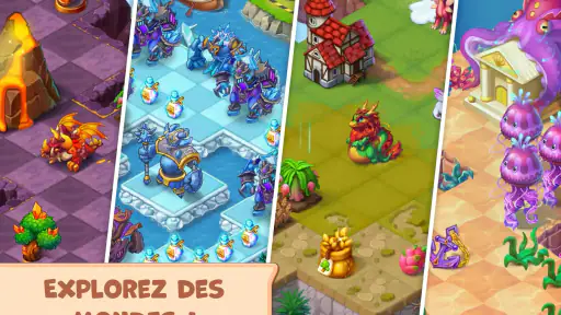 Mergest Kingdom: jeu de fusion screenshot 9