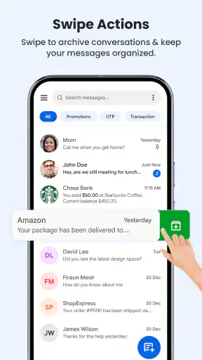 Messages: SMS & Text App screenshot 10
