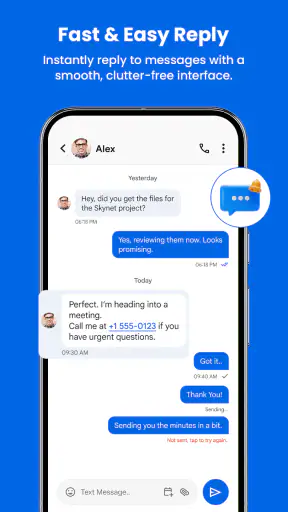 Messages: SMS & Text App screenshot 7