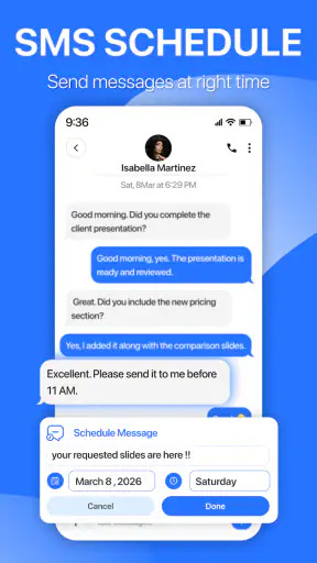 Messages - SMS, Text, Launcher screenshot 6