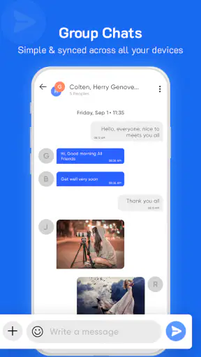 Messages: SMS & Text Messaging screenshot 4