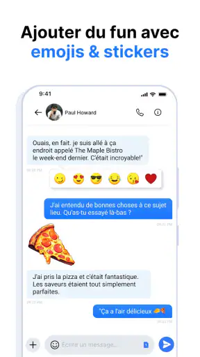 Messages - SMS Texte Messaging screenshot 2