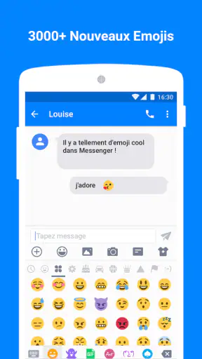 Messenger - Application de SMS screenshot 1