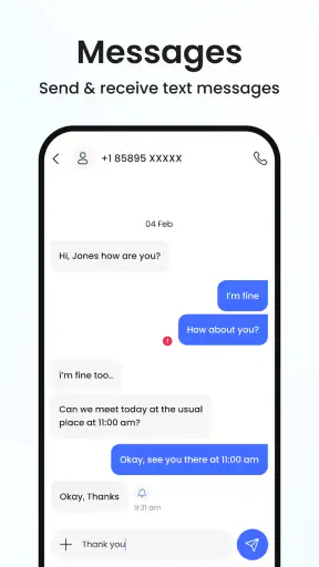 Messenger: Messages SMS App screenshot 2