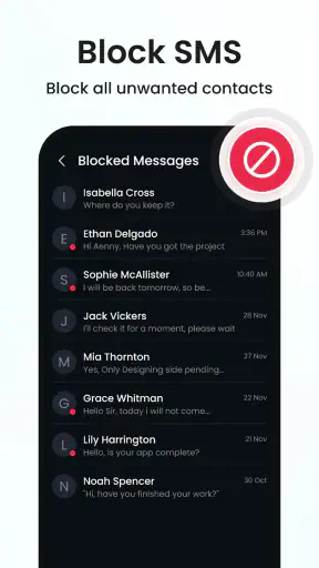 Messenger: Messages SMS App screenshot 7