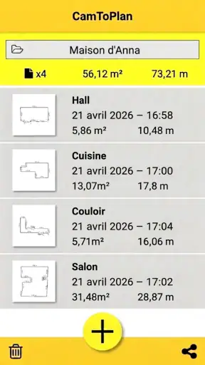 Mesure distance Mètre Plan 3D screenshot 5