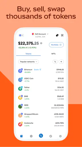 MetaMask: Tradez des Cryptos screenshot 1