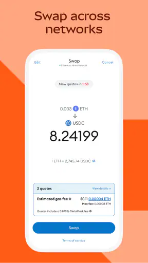 MetaMask: Tradez des Cryptos screenshot 6