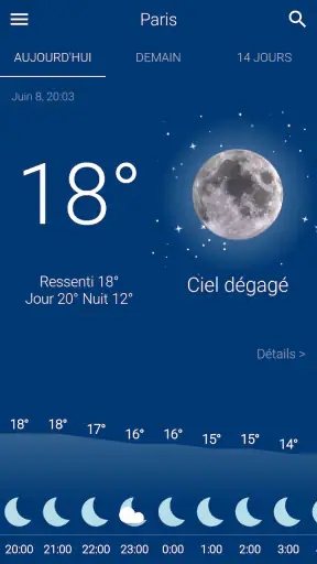 Météo screenshot 4