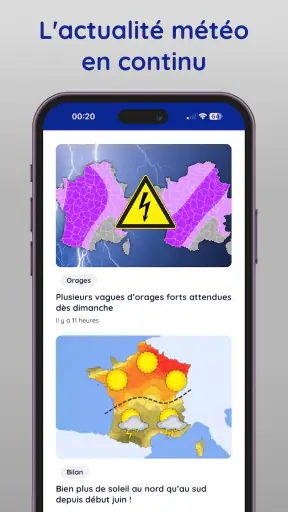 Météo Express screenshot 3