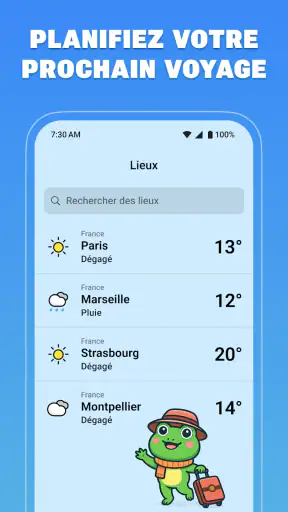Météo Grenouille: Prévisions screenshot 3